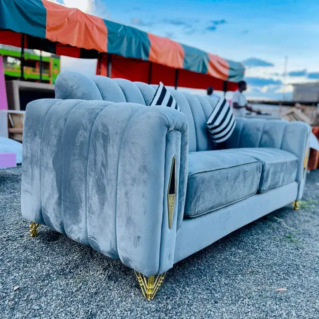 Malise Sofa with Parmanent Back Cushions