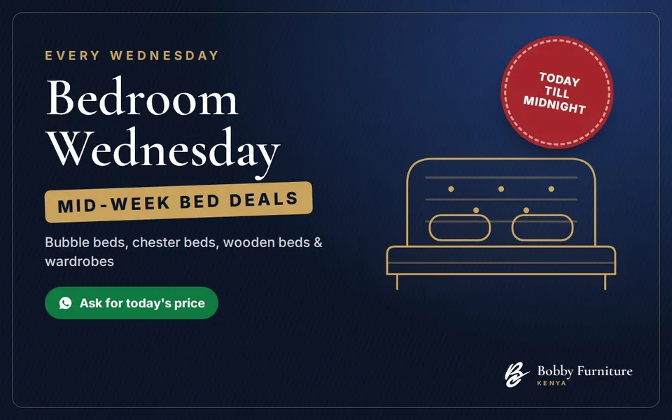 Bedroom Wednesday offer — mid-week deals on beds and wardrobes